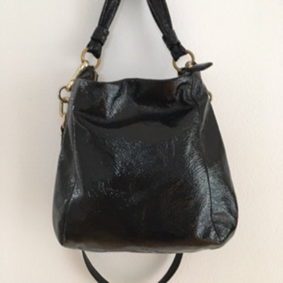 Coach Kristin Patent Leather Hobo / Crossbody Bag - Picture 12 of 17